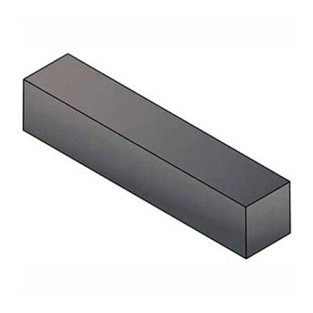 Flint Hills Trading Undersized Key Stock, Carbon Steel, Plain, 72 in L, 1-3/4 in W, 1-1/2 in H 3015001750-72